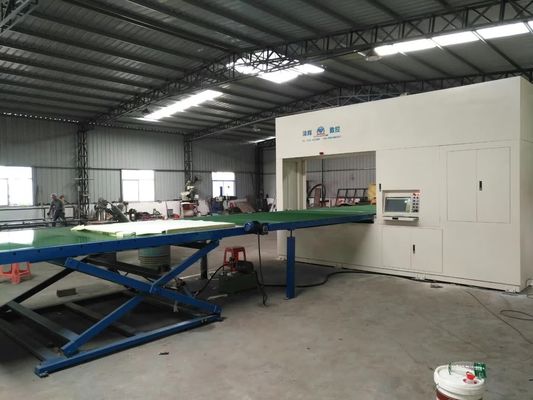 Máquina de corte de bloques de espuma vertical para electricidad con velocidad de corte ajustable