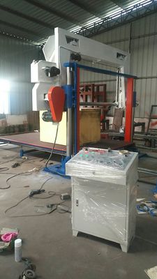 Máquina de corte de bloques de espuma vertical para electricidad con velocidad de corte ajustable