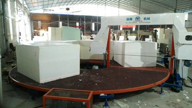 Equipo horizontal del corte de la espuma del carrusel para la espuma multi del bloque que corta continuamente