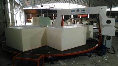 Equipo horizontal del corte de la espuma del carrusel para la espuma multi del bloque que corta continuamente