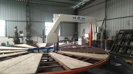 La cortadora de la espuma del carrusel que parte para continúa el corte horizontal vario bloque de la esponja