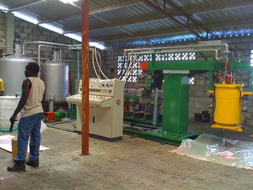 Cadena de producción reciclada automática de alta velocidad de la espuma con el vapor para la esponja de alta densidad